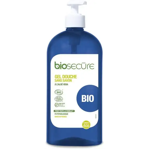 Biosecure Gel douche Bio  sans savon 730ml Aloe véra