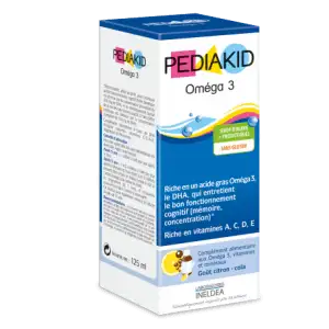 Pediakid Oméga 3 sirop Dès 6 mois  125 ml