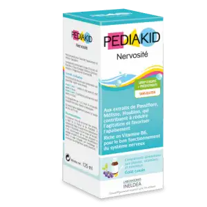 Pédiakid nervosité sirop 125ml gout cassis