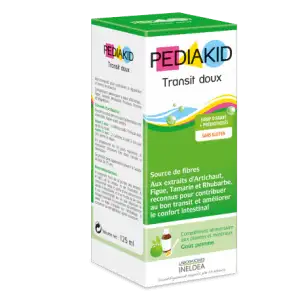 Pédiakid sirop transit doux 125ml gout pomme