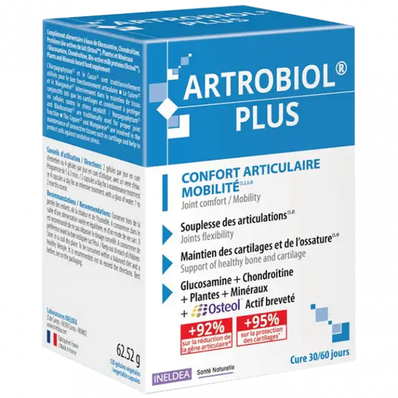 Ineldea Artrobiol Plus 120 gélules