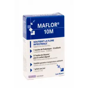 Ineldea Mafloril Maflor-10M Flore intestinale 30 gélules