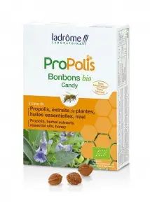 Ladrome Bonbons bio à la propolis 50g