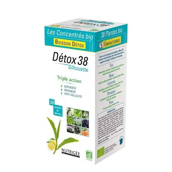 Nutrigée Boisson Détox 38 Silhouette 300ml