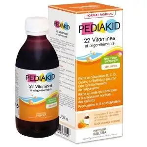 Pediakid 22 vitamines et oligo-elements 250ml