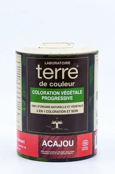 Terre de Couleur - Soin colorant 100% végétal acajou
