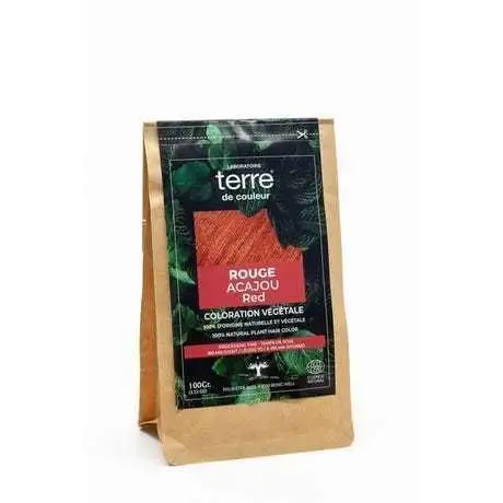 Terre de Couleur - Soin colorant 100% végétal rouge