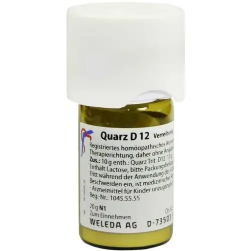 Quartz D12 Weleda 20g