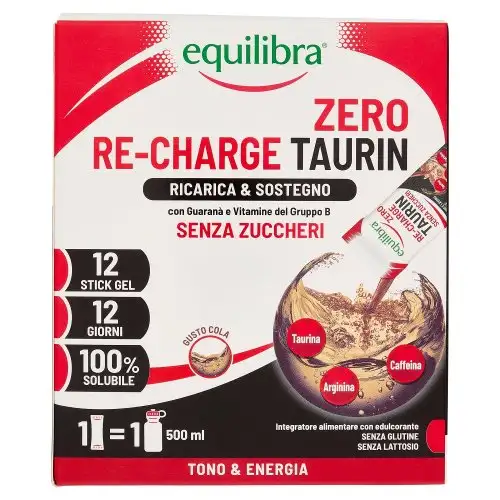 Re-Charge Taurin Zero Equilibra 12 Stick Gel