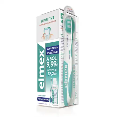 Sensitive Elmex® 400 ml + Pack Spécial Brosse à Dents