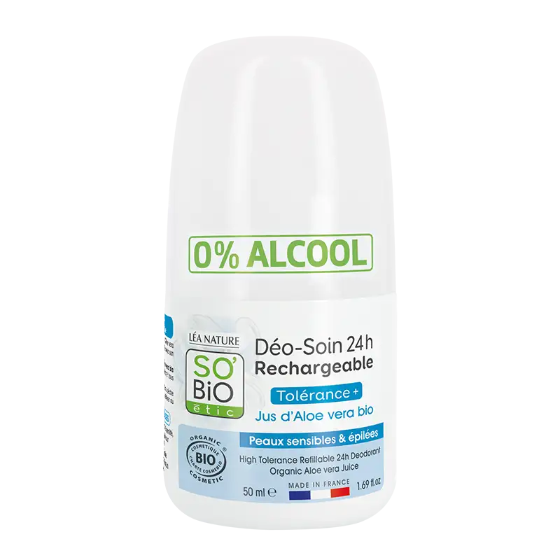 SO'BIO ETIC ALOE VERA déo soin tolérance Bio | 50 ml
