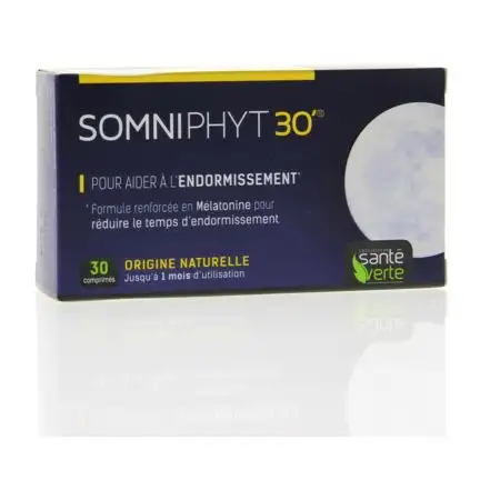 Sommeil Et Sérénité  Somniphyt30' Mélatonine 30 Comprimés
