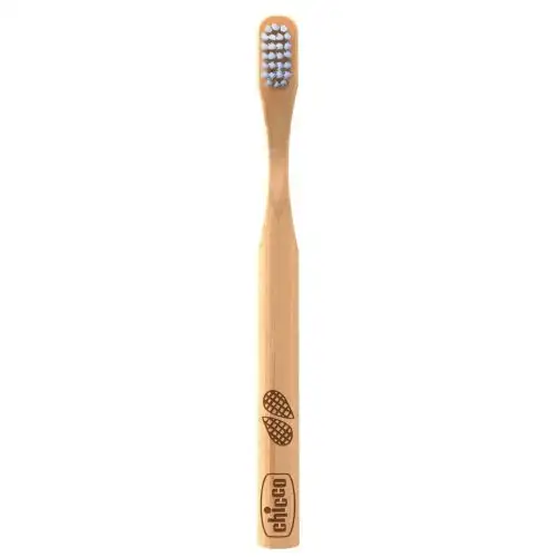 CHICCO Brosse à dents en bambou 3 ans +