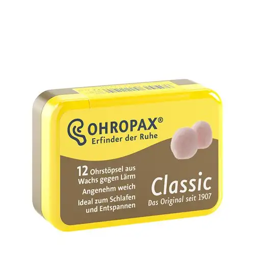 12 pièces Bouchons d'oreille en cire Ohropax