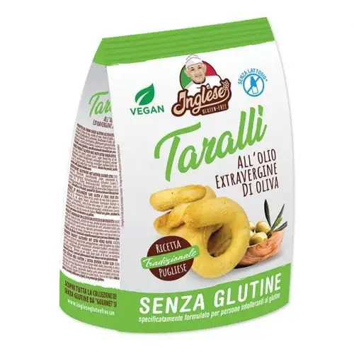 Taralli à l'huile d'olive extra vierge ANGLAISE 180g
