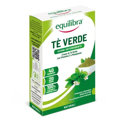 Equilibra® Thé Vert 40 Comprimés