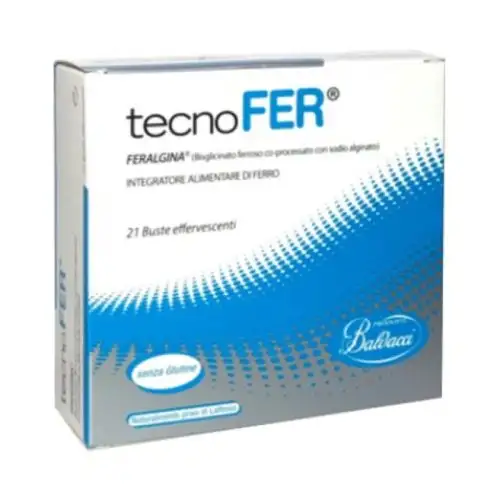 Tecnofer Effervescente Complément Alimentaire 21 Sachets