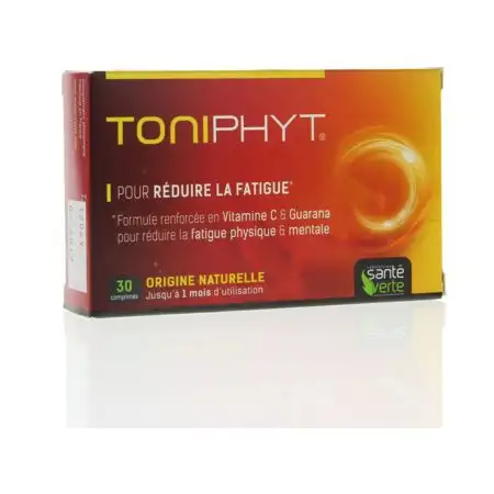 Fatigue Et Tonus Toni'phyt 30 Comprimés