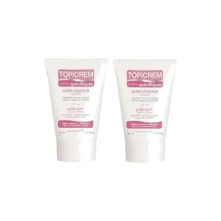 Crème mains Ultra-douceur - lot de 2x50ml