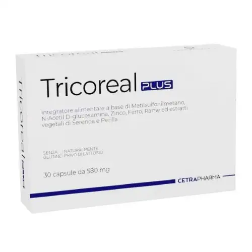 Tricoreal PLUS CetraPharma 30 Gélules