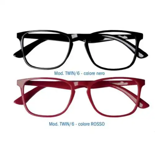 TWIN6 NOIR / ROUGE +3.00 PRONTIXTE® 2X1