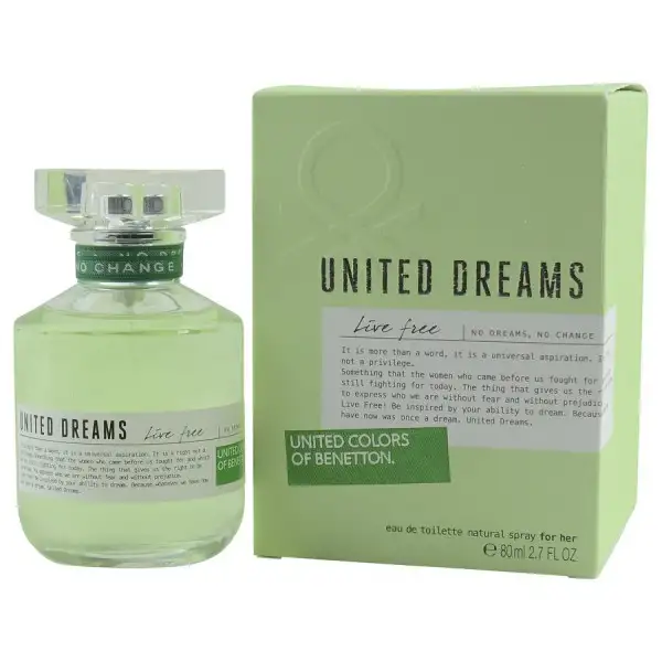 United Dreams Live Free Eau De Toilette Spray Femme