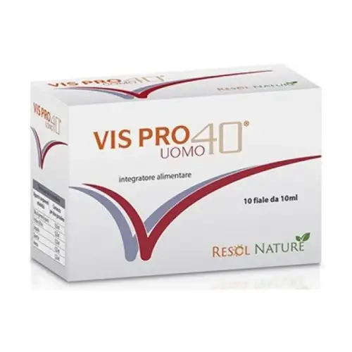 Vis Pro 40 Homme Resol Nature 10x10ml