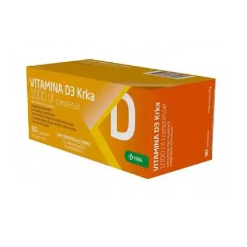 VITAMINE D3 KRKA 1000 UI 90 Comprimés