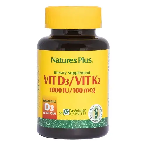 VIT D3 / VIT K2 1000UI Nature's Plus 90 Gélules