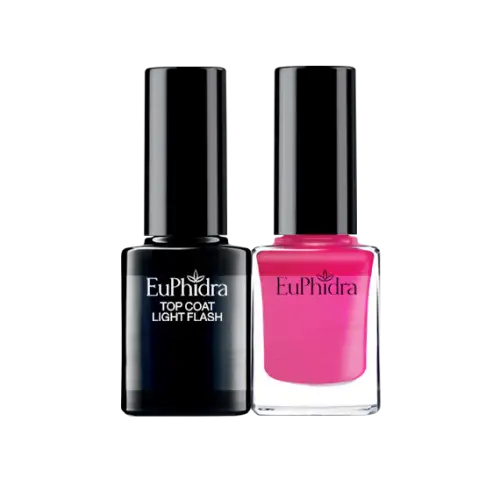 Vernis à Ongles Gel + Top Coat Léger Protecteur SP05 Euphidra 10 ml