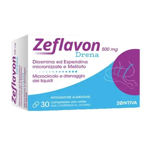 Zeflavon Drena 500mg Zentiva 30 Comprimés